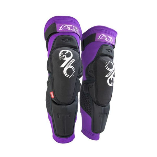 EVS Slayco Knee Guard Purple/Black - Small/Medium