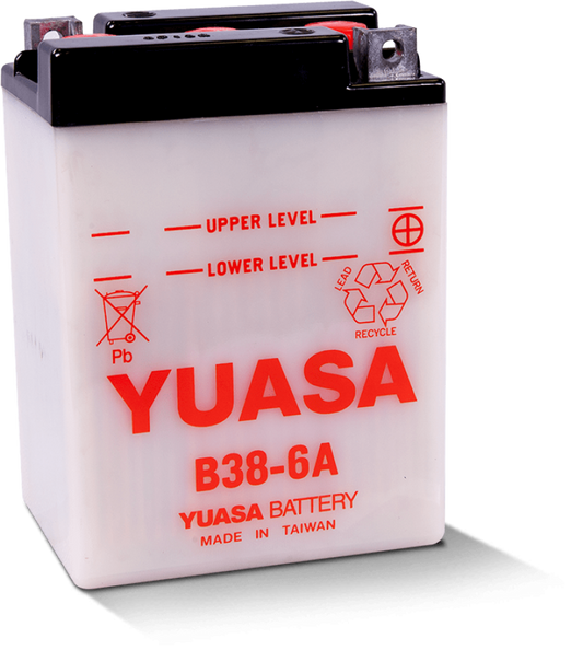 Yuasa B38-6A Conventional 6 Volt Battery