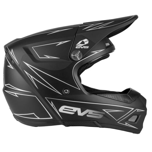 EVS T3 Pinner Helmet Matte Black Youth - Medium