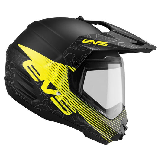 EVS Dual Sport Helmet Venture Arise Matte Black - Large