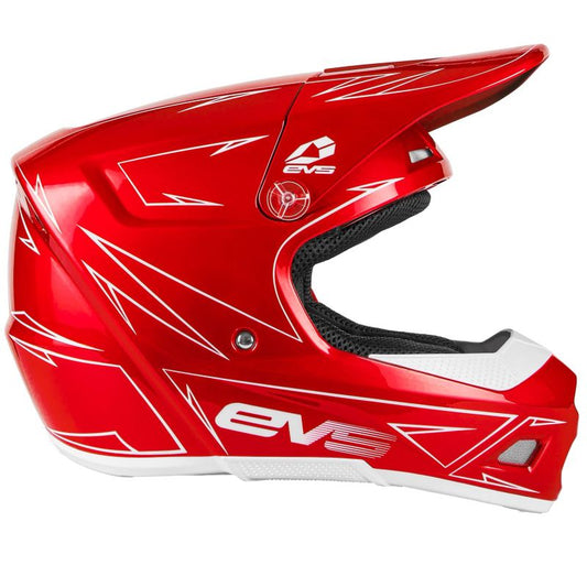 EVS T3 Pinner Helmet Red Youth - Large