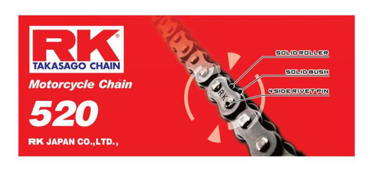 RK Chain RK-M 520-102L - Natural