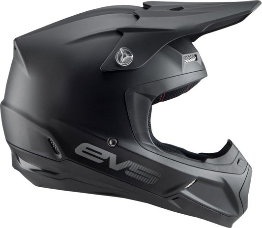 EVS T5 Solid Helmet Matte Black - Large