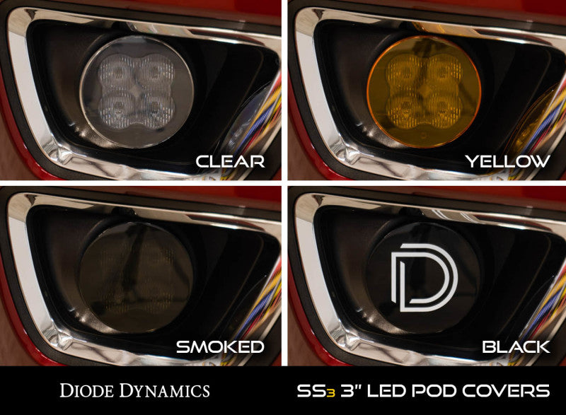 Diode Dynamics SS3 LED Pod Cover Standard Smoked