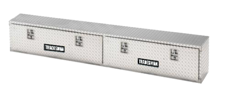 Tradesman Aluminum Top Mount L-Wing Box (96in.) - Brite
