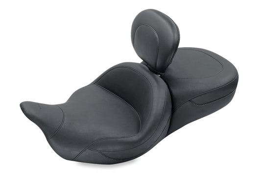Mustang 08-21 Harley Electra Glide, Rd Glide, Rd King ,Str Glide Super Touring 1PC Seat - Black