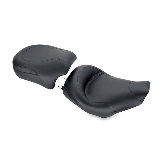 Mustang 97-07 Harley Road King, 06-07 Street Glide, 00-05 Eagle Std Touring Solo Seat - Black