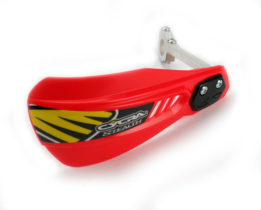 Cycra Stealth Handguard Racer Pack - Red
