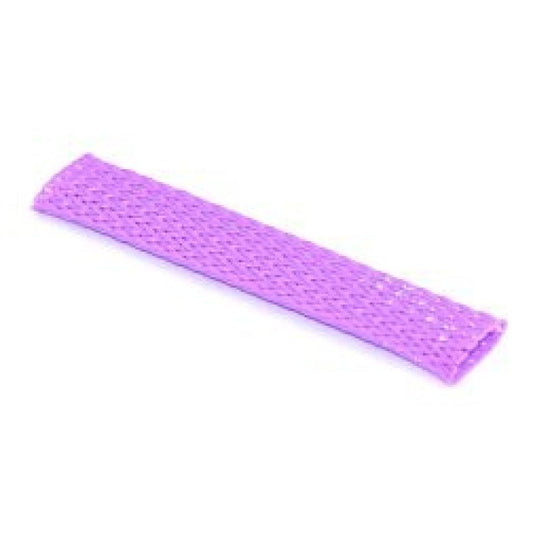 NAMZ Braided Flex Sleeving 10ft. Section (3/8in. ID) - Violet