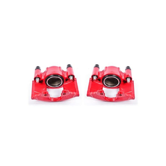 Power Stop 90-93 Cadillac Commercial Chassis Front Red Calipers w/o Brackets - Pair