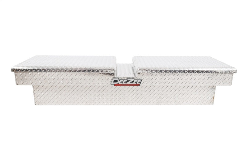 Deezee Universal Tool Box - Red Crossover - Double BT Alum Full Size