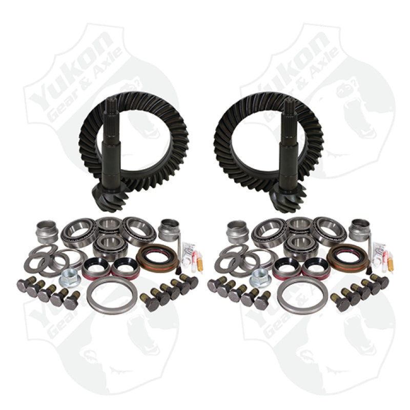 Yukon Gear & Install Kit Package For Jeep JK Rubicon in a 4.56 Ratio