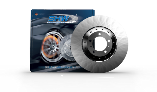 SHW 98-00 Mercedes-Benz C43 AMG 4.3L Right Front Smooth Lightweight Brake Rotor (2104211912)