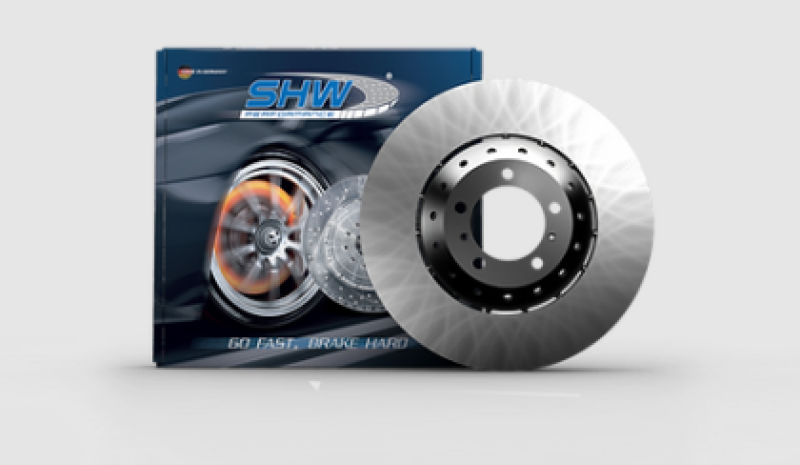 SHW 15-18 Porsche Cayenne GTS w/19in Wheel w/o Ceramics Left Frt Smooth LW Brake Rotor (95835140350)
