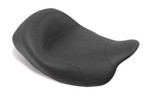 Mustang 08-21 Harley Electra Glide Std, Rd Glide, Rd King, Street Glide Touring Solo Seat - Black