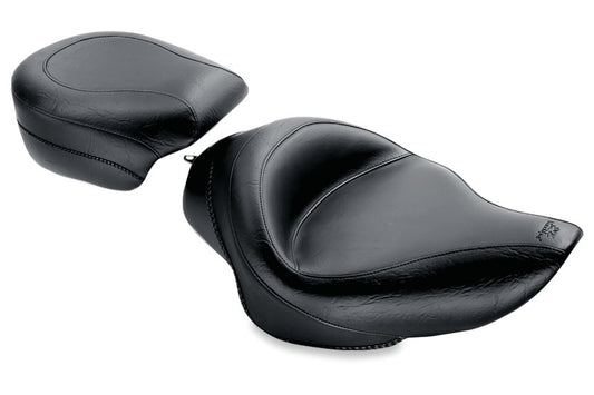 Mustang 04-21 Harley Sportster 3.3 Gallon Standard Touring Solo Seat - Black