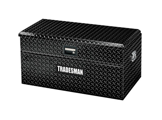 Tradesman Aluminum Flush Mount Truck Tool Box (36in.) - Black