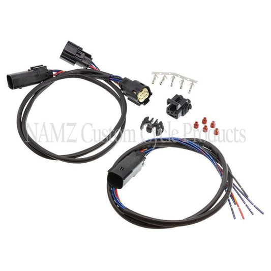 NAMZ 14-23 Street/Road Glide Models Plug-N-Play Complete Tour Pack Wiring Installation Kit