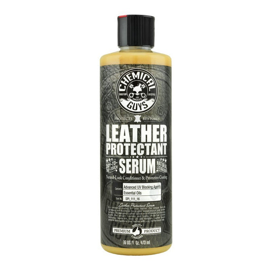 Chemical Guys Leather Serum Natural Look Conditioner & Protective Coating - 16oz