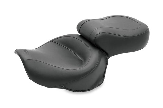 Mustang 06-17 Harley Dyna Wide Touring 1PC Seat - Black