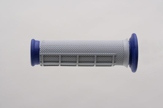 Renthal ATV Dual Compound Grips 1/2 Waffle - Blue