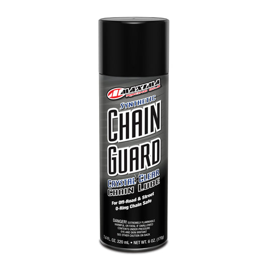 Maxima Clear Synthetic Chain Guard Small - 7.4oz