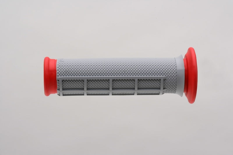 Renthal ATV Dual Compound Grips 1/2 Waffle - Red