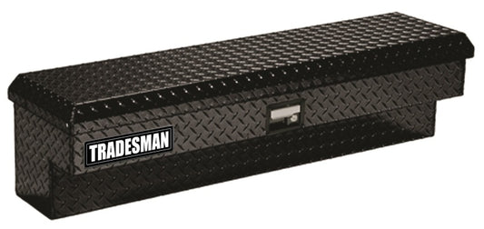 Tradesman Aluminum Side Bin Truck Tool Box (70in.) - Black
