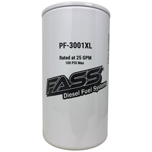 FASS Filter Pack Contains (1) XWS-3002 XL and (1) PF-3001 XL FILTER PACK XL