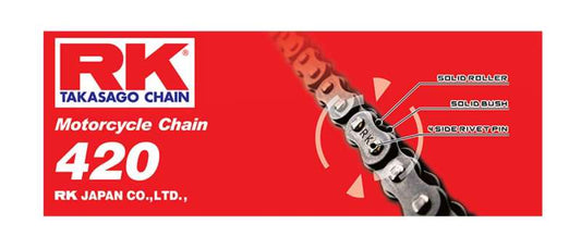 RK Chain RK-M 420-100L - Natural