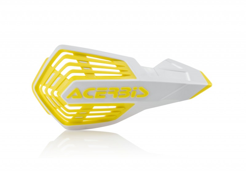 Acerbis X-Future Handguard - White/Yellow