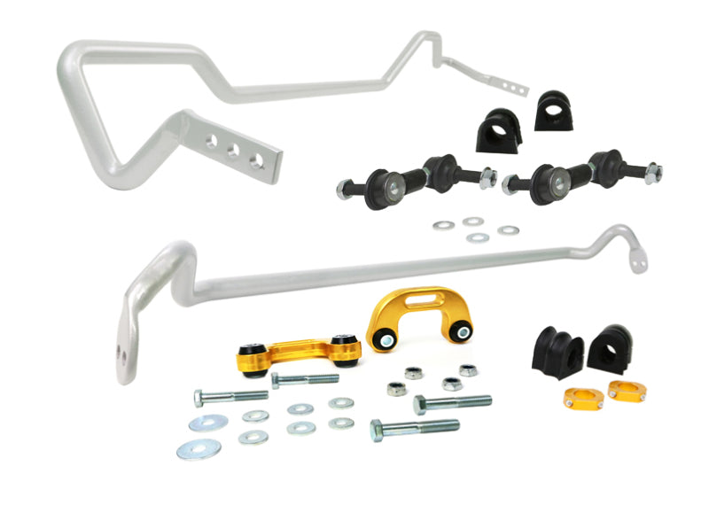 Whiteline 02-07 Subaru Impreza WRX Front And Rear Sway Bar Kit 22mm