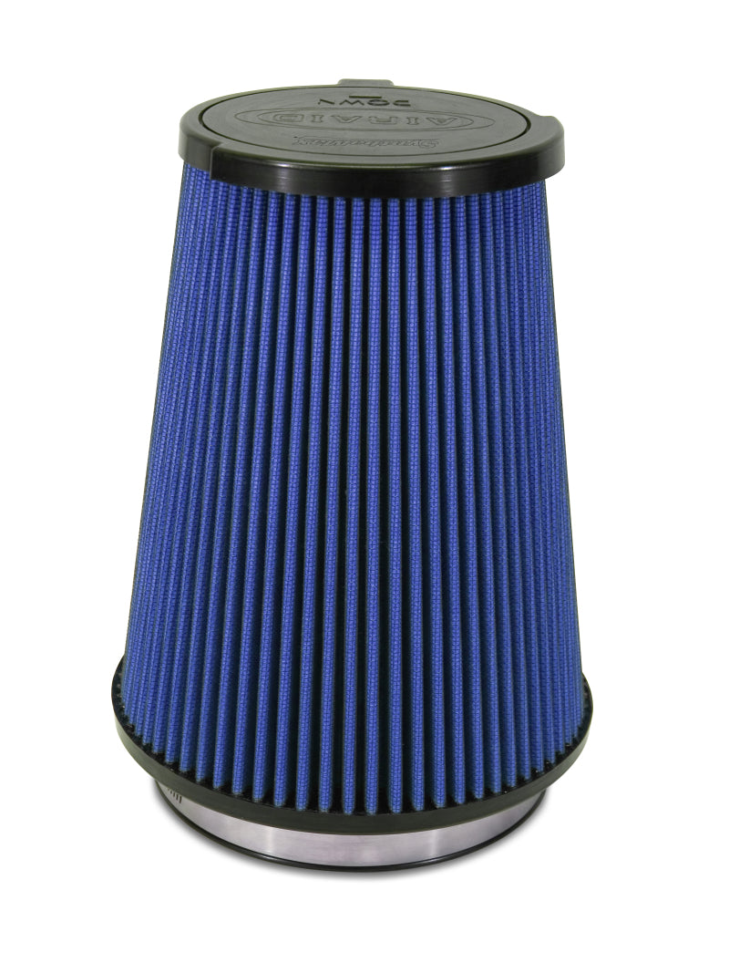 Airaid 10-14 Ford Mustang Shelby 5.4L Supercharged Direct Replacement Filter - Dry / Blue Media