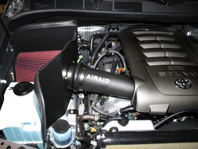 Airaid 07-14 Toyota Tundra/Sequoia 4.6L/5.7L V8 CAD Intake System w/ Tube (Oiled / Red Media)