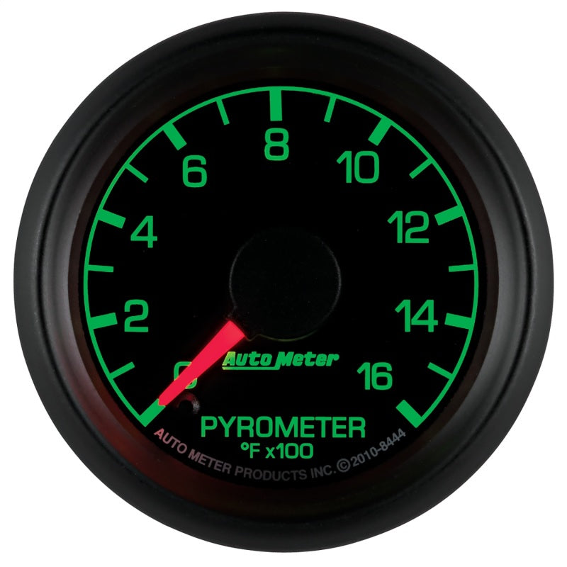 Autometer Factory Match Ford 52.4mm Full Sweep Electronic 0-1600 Deg F EGT/Pyrometer Gauge