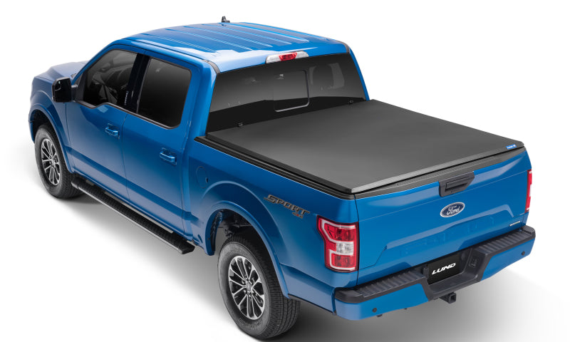 Lund 19-23 Ford Ranger (6ft Bed) Genesis Tri-Fold Tonneau Cover - Black