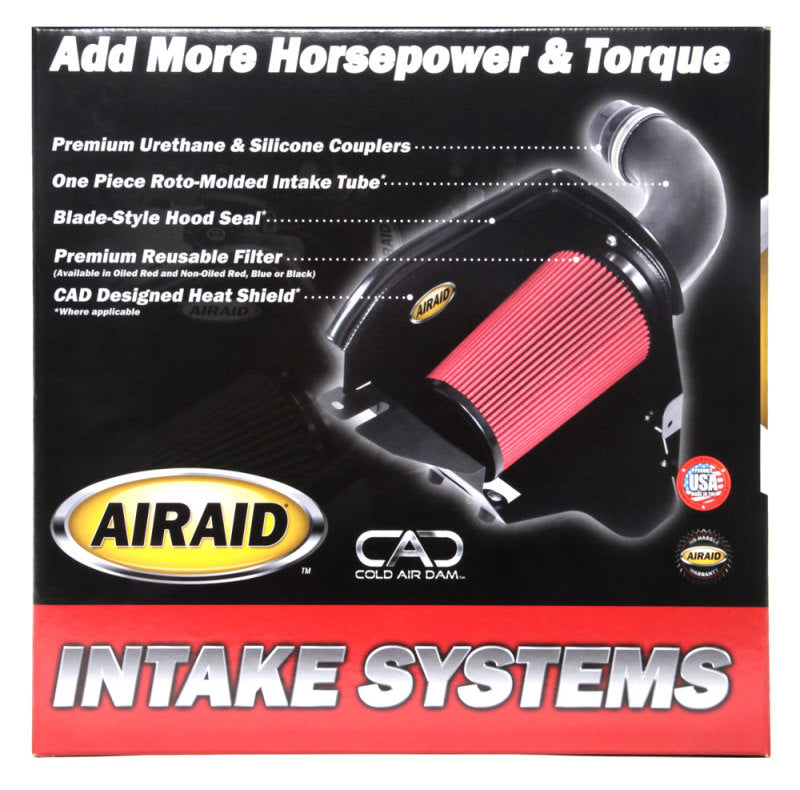 Airaid 03-07 Ford Power Stroke 6.0L Diesel MXP Intake System w/o Tube (Oiled / Red Media)