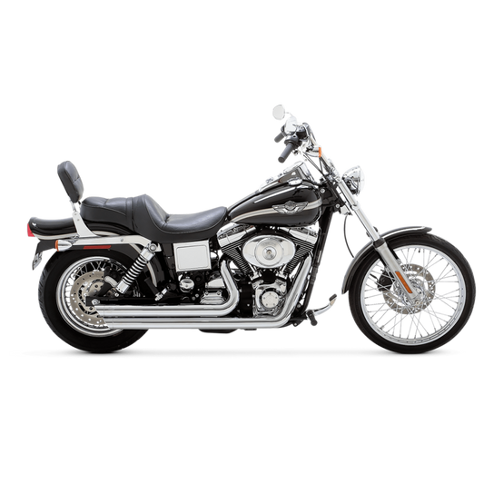 Vance & Hines HD Softail 86-17 Bigshots Staggered Chrome PCX Full System Exhaust