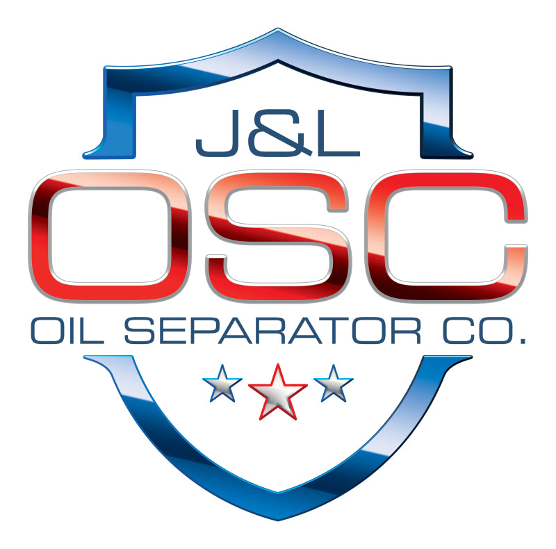 J&L 99-04 Ford Lightning Driver Side Oil Separator 3.0 - Clear Anodized