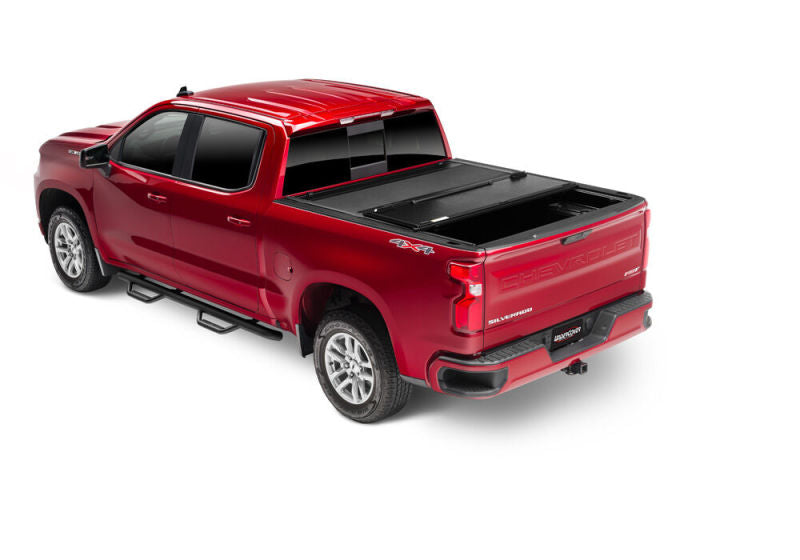 UnderCover 14-18 Chevy Silverado (19 Legacy) 6.5ft Armor Flex Bed Cover - Black Textured