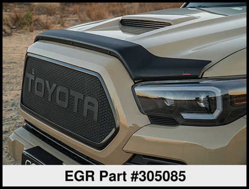 EGR 16-17 Toyota Tacoma Superguard Hood Shield - Matte (305085)