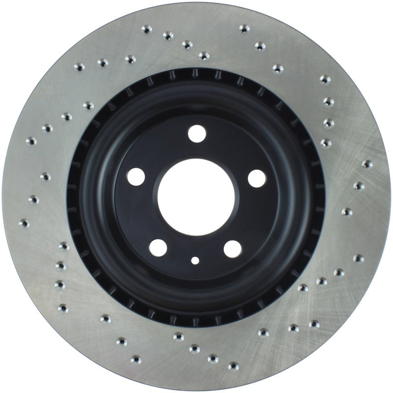 StopTech 12 Audi S4 Rear Right Drilled Rotor