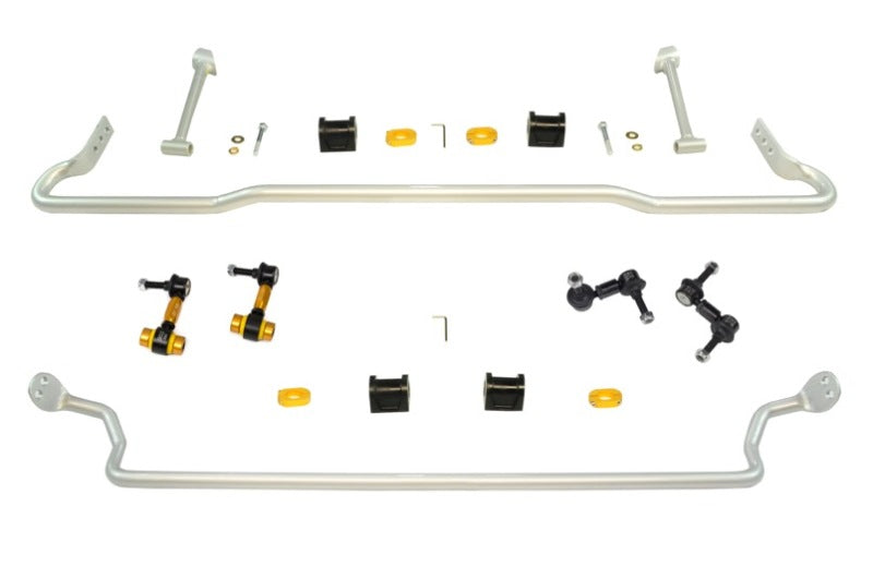 Whiteline 08-10 Subaru WRX Front And Rear Sway Bar Kit 22mm