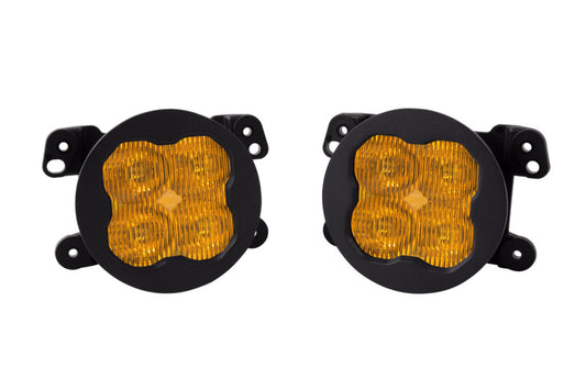 Diode Dynamics SS3 LED Pod Max Type M Kit - Yellow SAE Fog