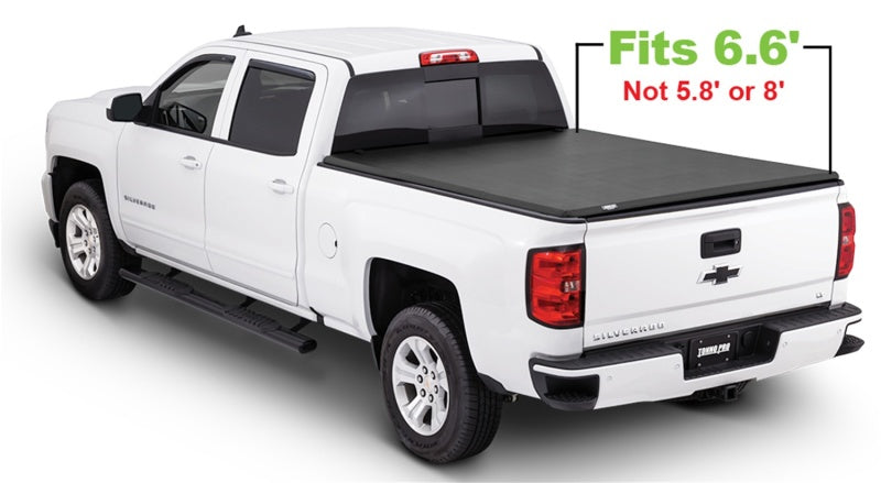 Tonno Pro 14-19 Chevy Silverado 1500 6.6ft Fleetside Tonno Fold Tri-Fold Tonneau Cover