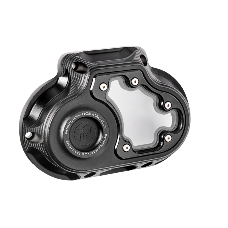 Performance Machine  Vision Clutch Cover W/Bezel - Black Ops