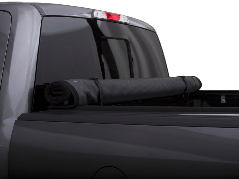 Lund 04-18 Ford F-150 (5.5ft. Bed) Genesis Elite Roll Up Tonneau Cover - Black