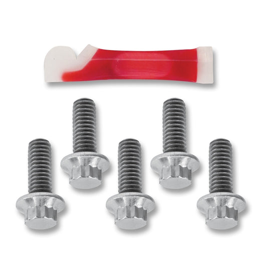 Performance Machine 84-Up HD Bolt Set Fr Sngl Disc Stainless Steel