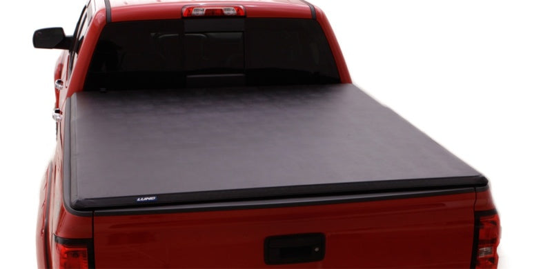 Lund 16-23 Toyota Tacoma (5ft. Bed) Hard Fold Tonneau Cover - Black