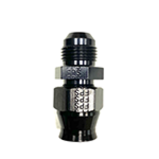 Fragola -6AN Male x 5/16in Tube AN Adapter Fitting Black
